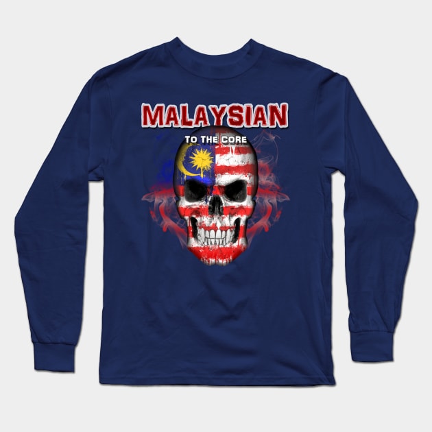 To The Core Collection: Malaysia Long Sleeve T-Shirt by Maia Mystia